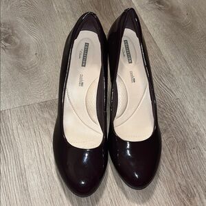 Clarks Women's Burgundy Heels
